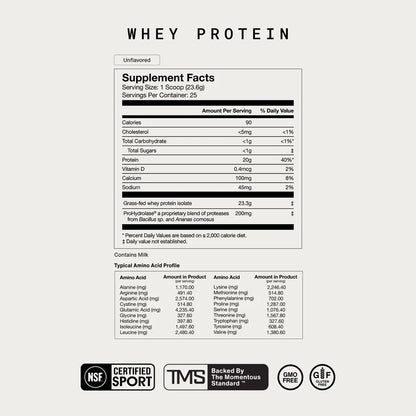 Whey Protein Isolate